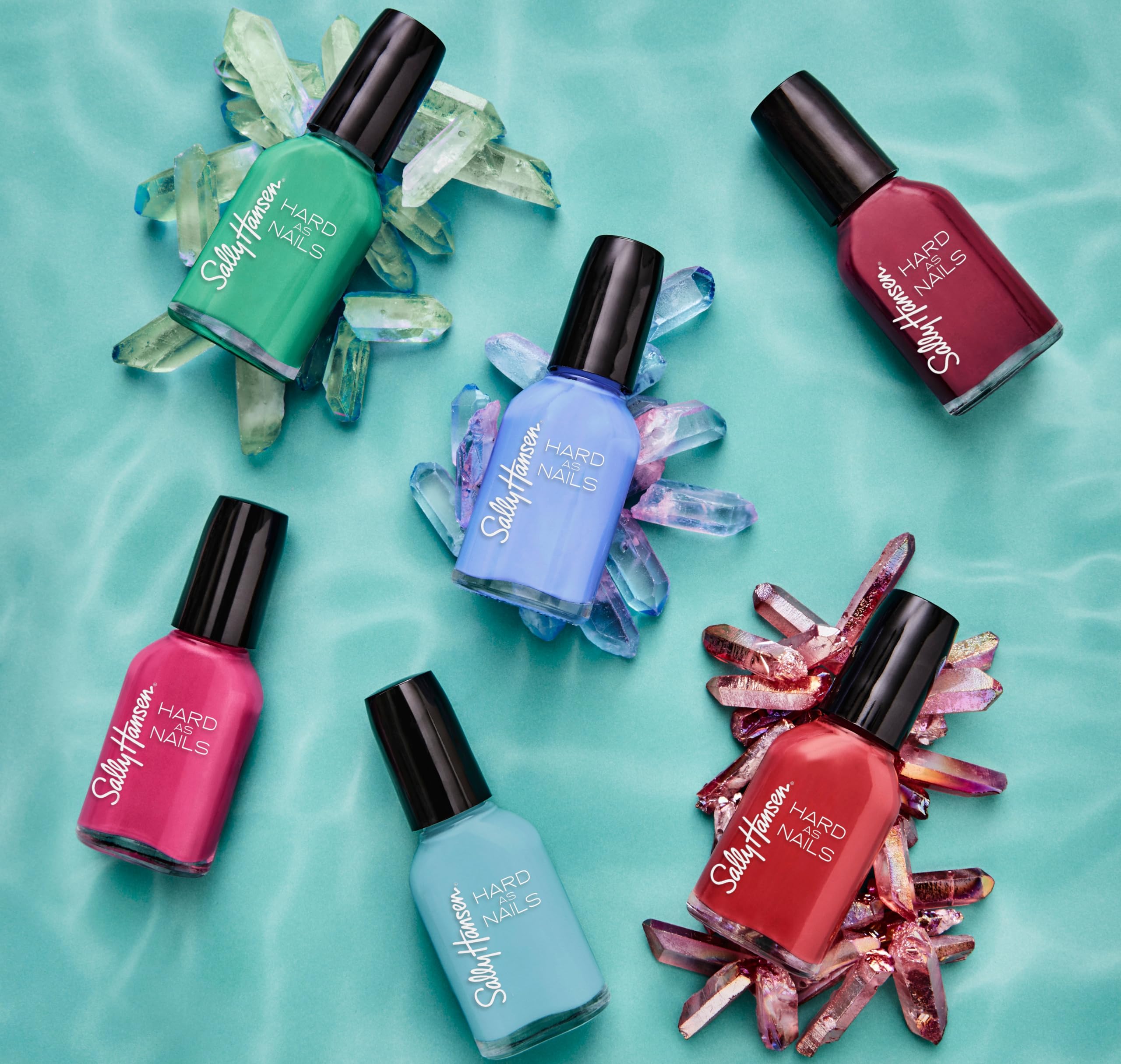 Sally Hansen Hard as Nails Color No Hard Feelings: empaque compacto y portátil para retoques.