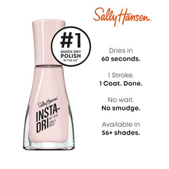 Esmalte con acabado brillante Insta-Dri en uñas bien definidas