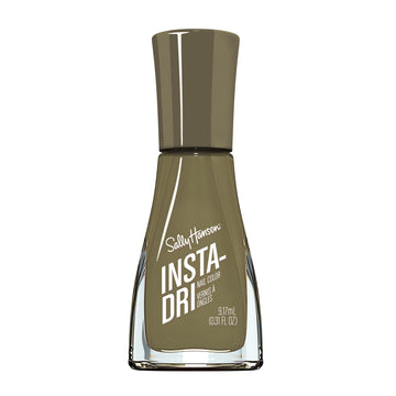 Sally Hansen Insta-Dri, acabado brillante para uñas listas en minutos.