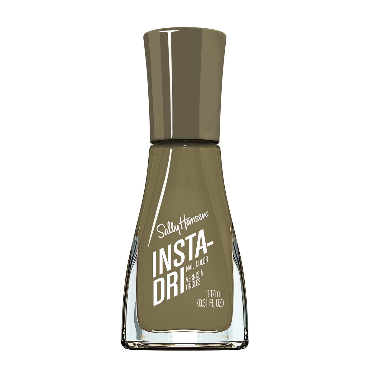 Sally Hansen Insta-Dri, acabado brillante para uñas listas en minutos.
