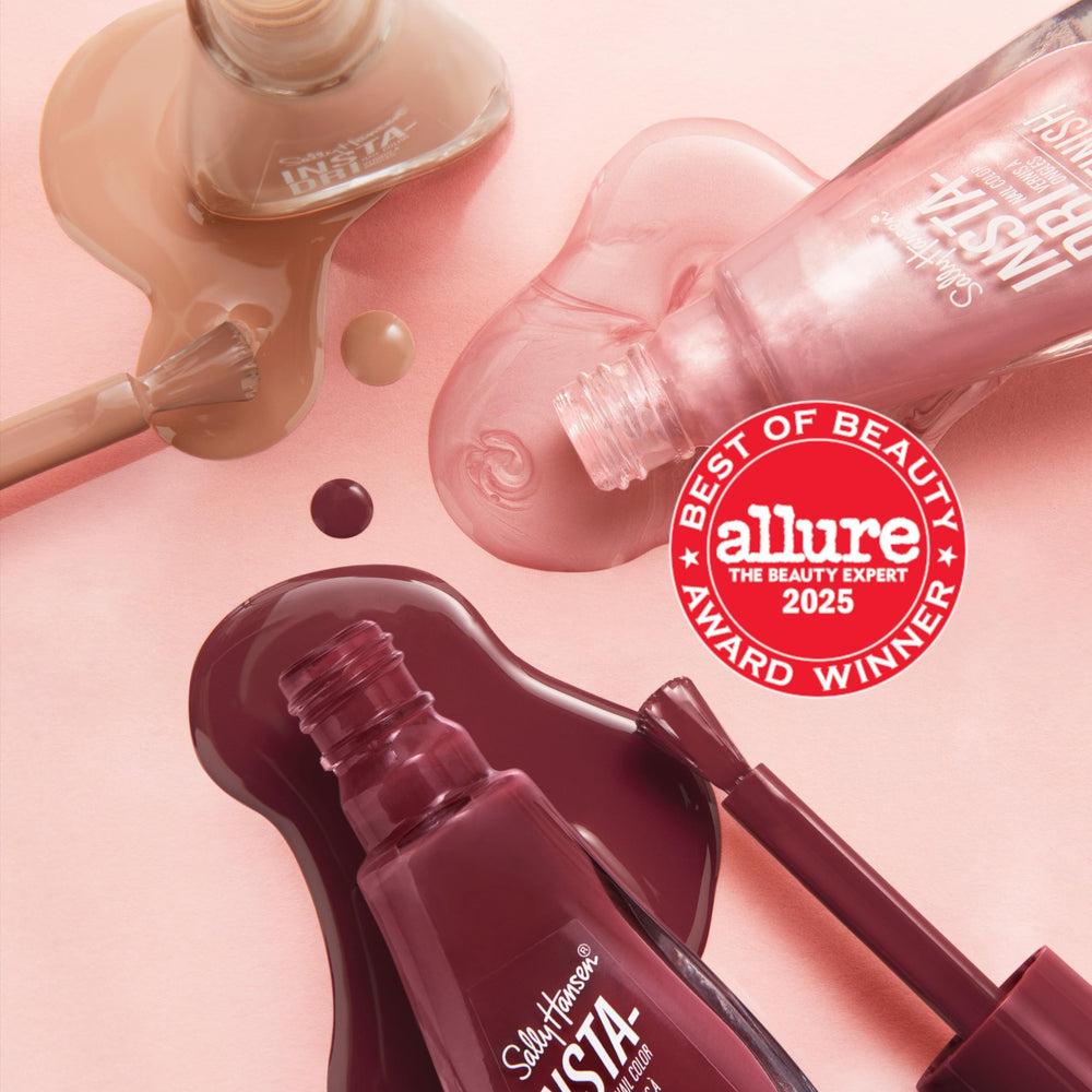 Sally Hansen Insta-Dri base y capa superior integradas.