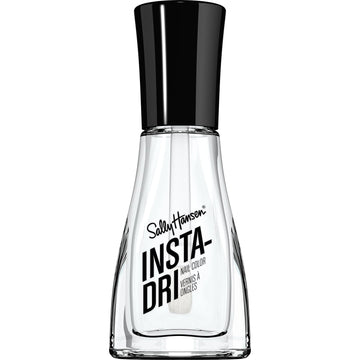 Sally Hansen Insta-Dri muestra el bote de color para un acabado rápido y duradero en uñas