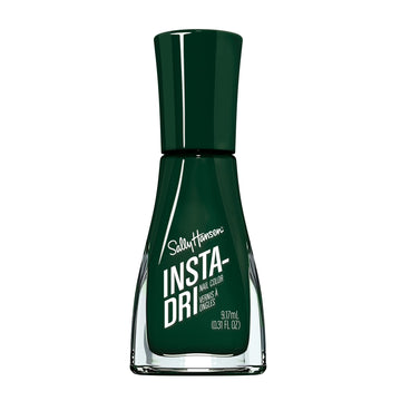 Sally Hansen Insta-Dri C-hill Out en botella, color verde opaco de secado rápido.