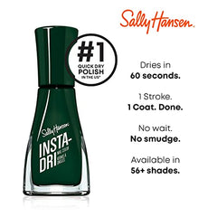 Con Insta-Dri de Sally Hansen, secado en 60 segundos para planes improvisados.