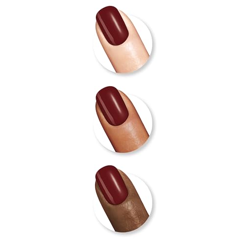 Sally Hansen Insta-Dri Cinna-Snap: aplicación con una pasada ofrece cobertura opaca.