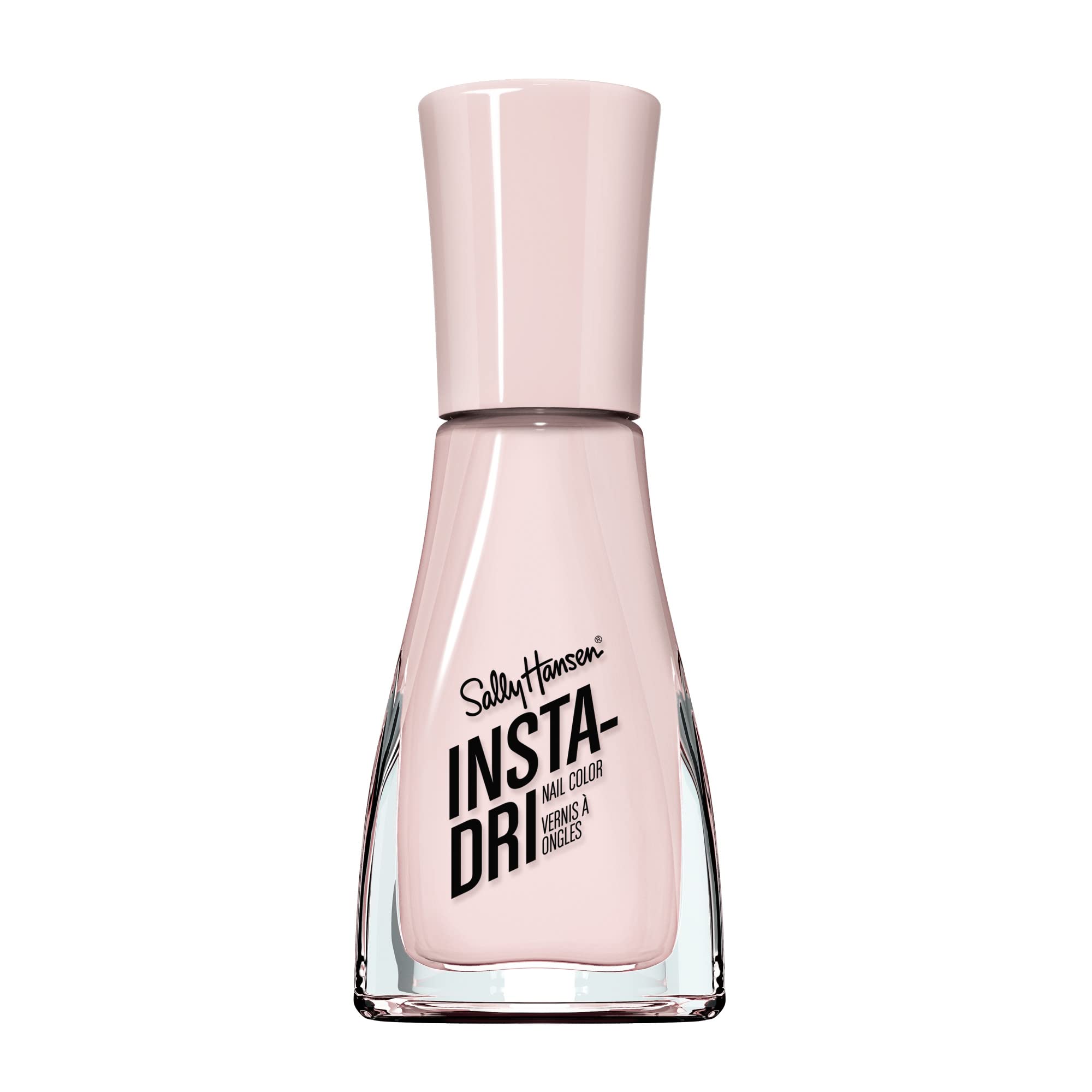 Sally Hansen Insta-Dri 239 rosa claro, esmalte con acabado brillante para uñas naturales