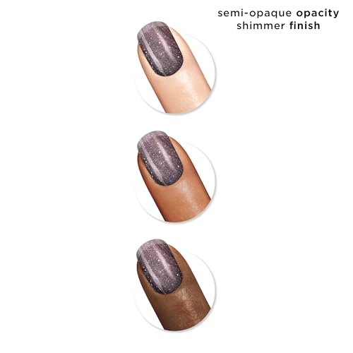 Sally Hansen Insta-Dri Galactic, aplicación precisa con brocha de precisión.