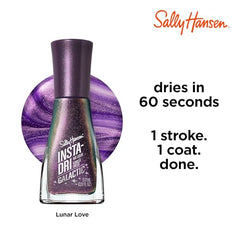 Sally Hansen Insta-Dri Galactic, brillo intenso para uñas deslumbrantes.