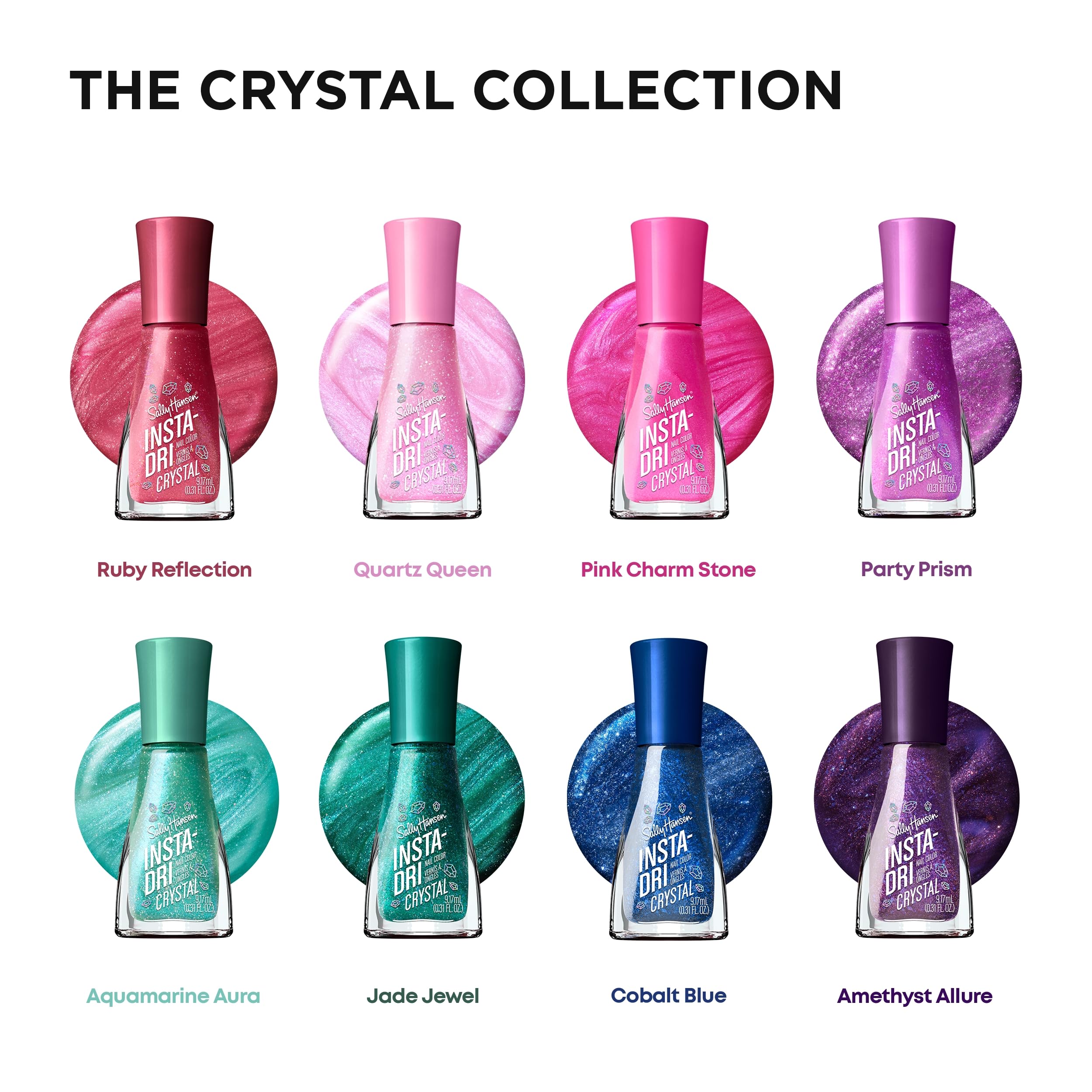 Sally Hansen Insta-Dri Galáctico: manicura rápida en casa con color turquesa