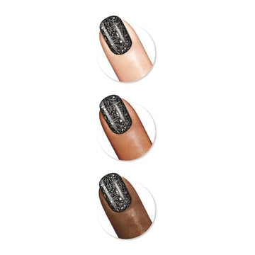 Manos con esmalte Sally Hansen Insta-Dri en uso doméstico