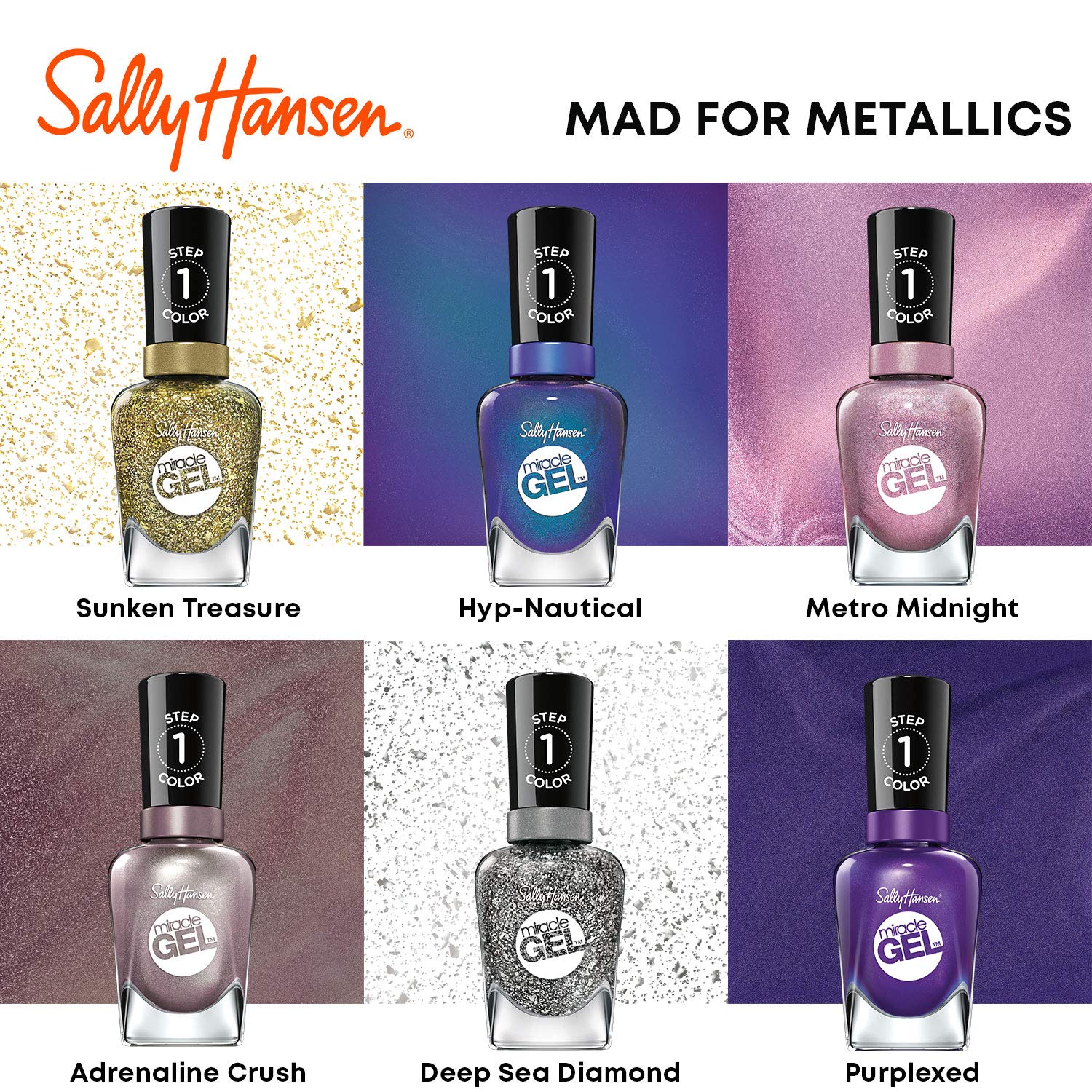 Cuidado de uñas con Miracle Gel y color intenso