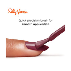 Sally Hansen Miracle Gel, acabado resistente a ralladuras que mantiene las uñas brillantes.