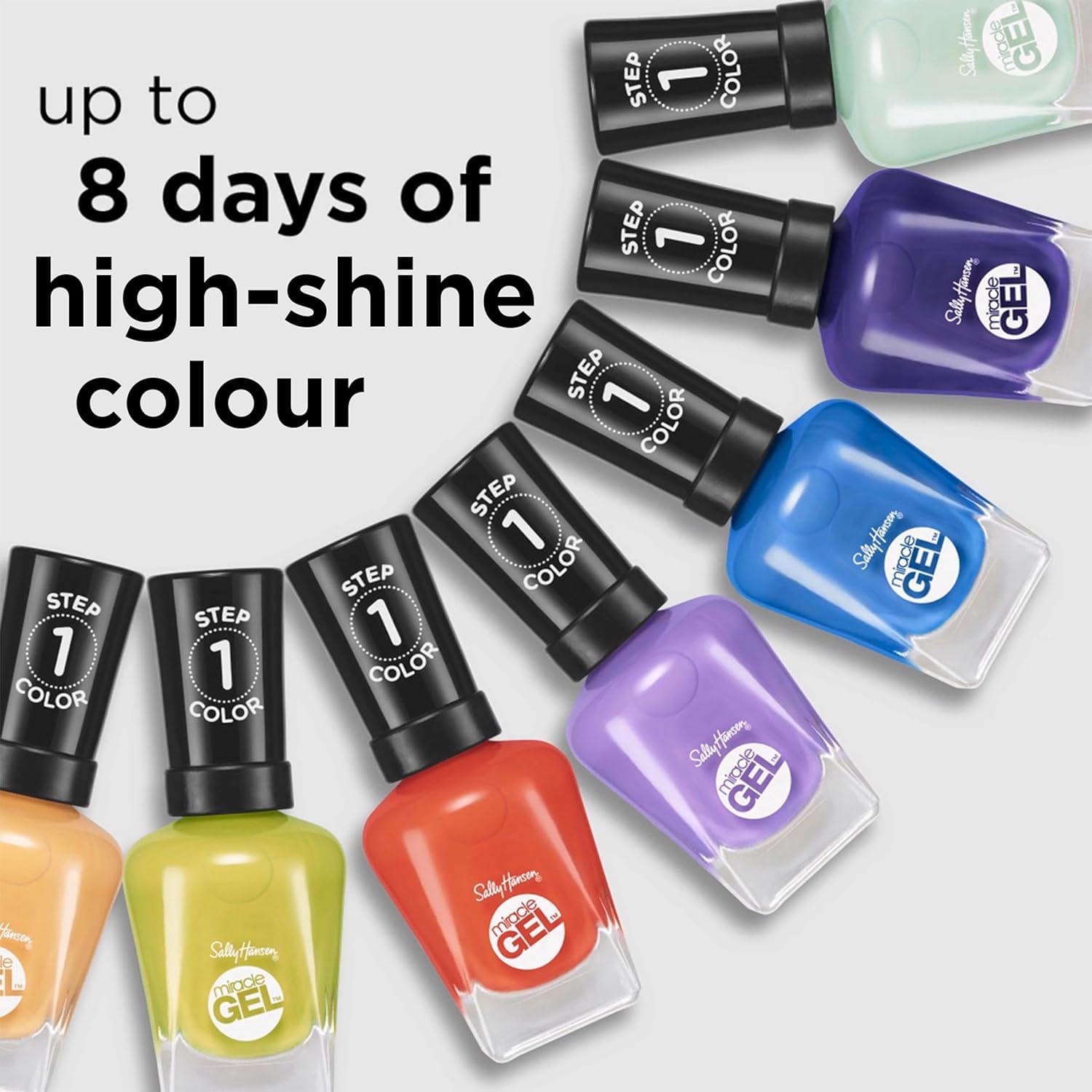 Sally Hansen Miracle Gel Adrenaline Crush es 100% vegano y libre de crueldad animal.