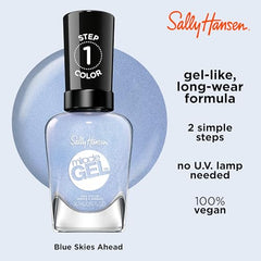 Sally Hansen Miracle Gel aplicación de dos pasos para color y brillo