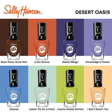Sally Hansen Miracle Gel Desierto Reinado: resistente al desgaste diario y a lavados.