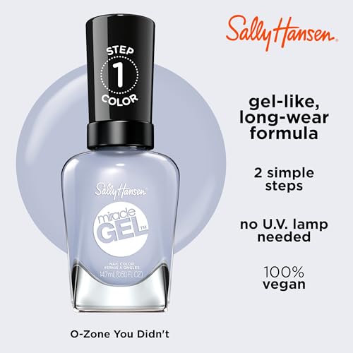 Sally Hansen Miracle Gel fórmula resistente a astillado para mayor duración