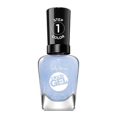 Sally Hansen Miracle Gel frente del envase con acabado brillante y diseño elegante