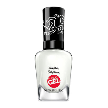 Esmalte Sally Hansen Miracle Gel Keith Haring en botella: color claro duradero