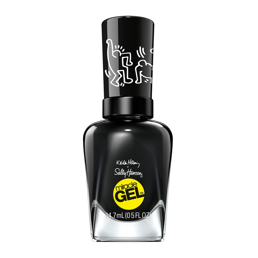 Sally Hansen Miracle Gel Keith Haring: dibujado en piedra, acabado duradero y brillo