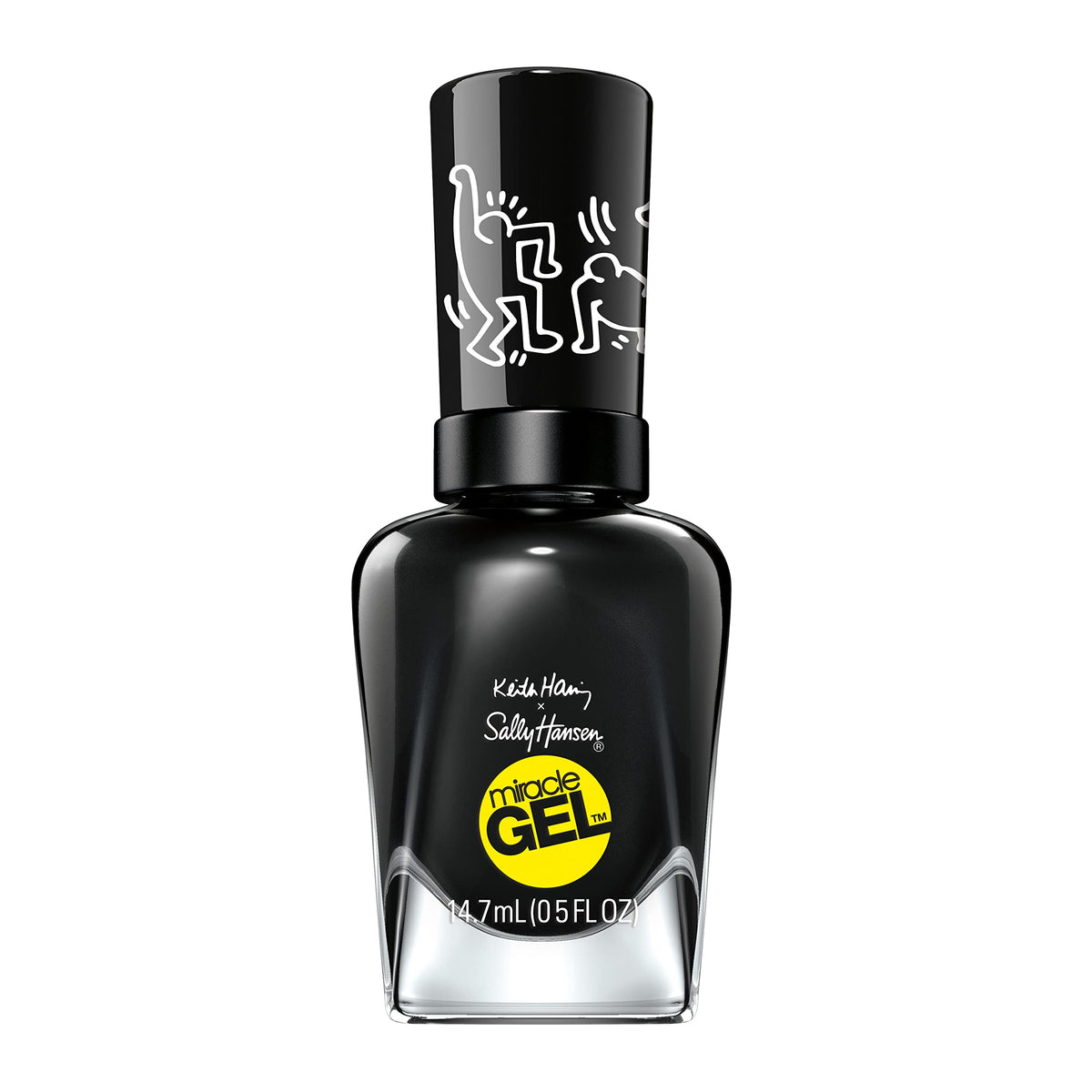 Sally Hansen Miracle Gel Keith Haring: dibujado en piedra, acabado duradero y brillo