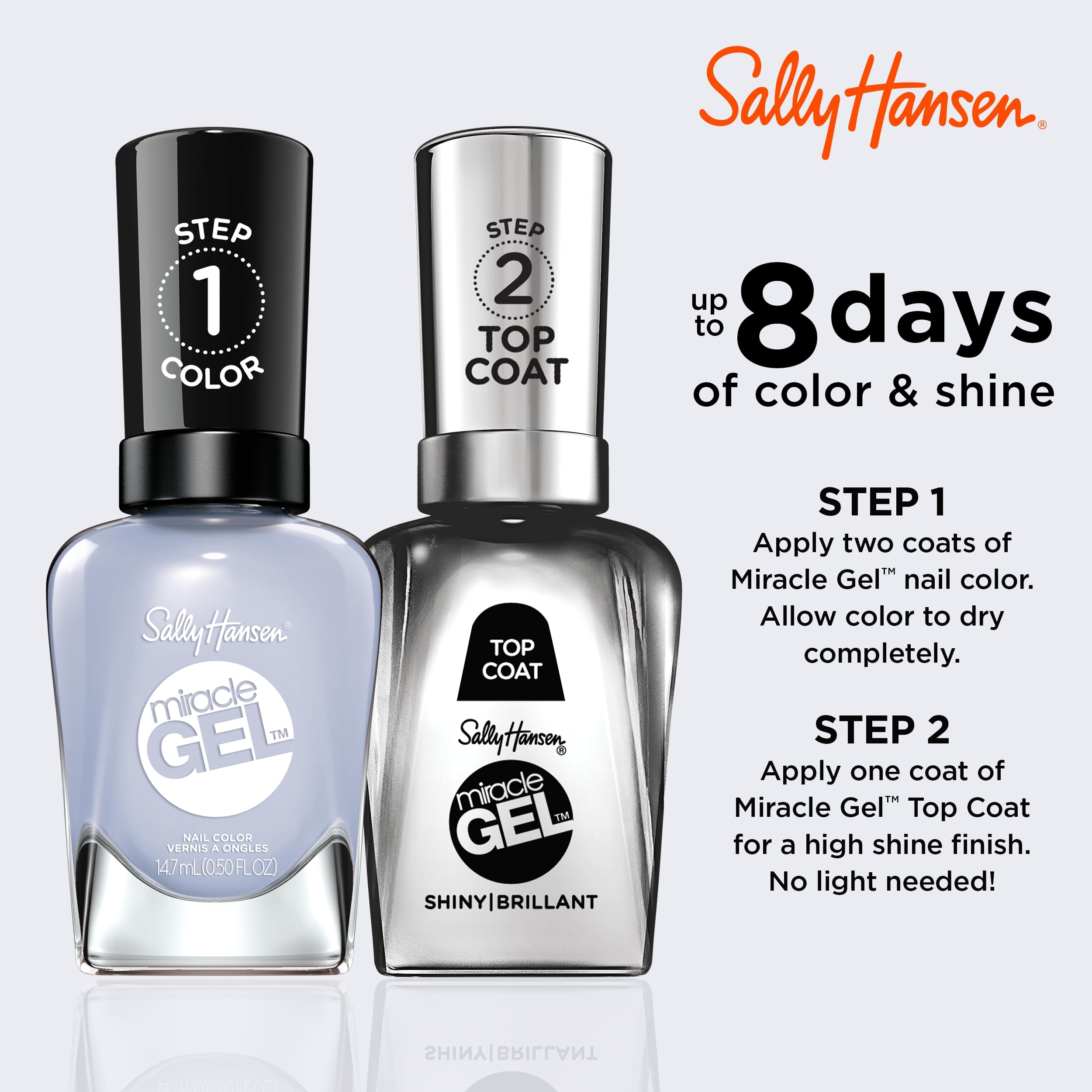 Sally Hansen Miracle Gel sin necesidad de lámpara UV