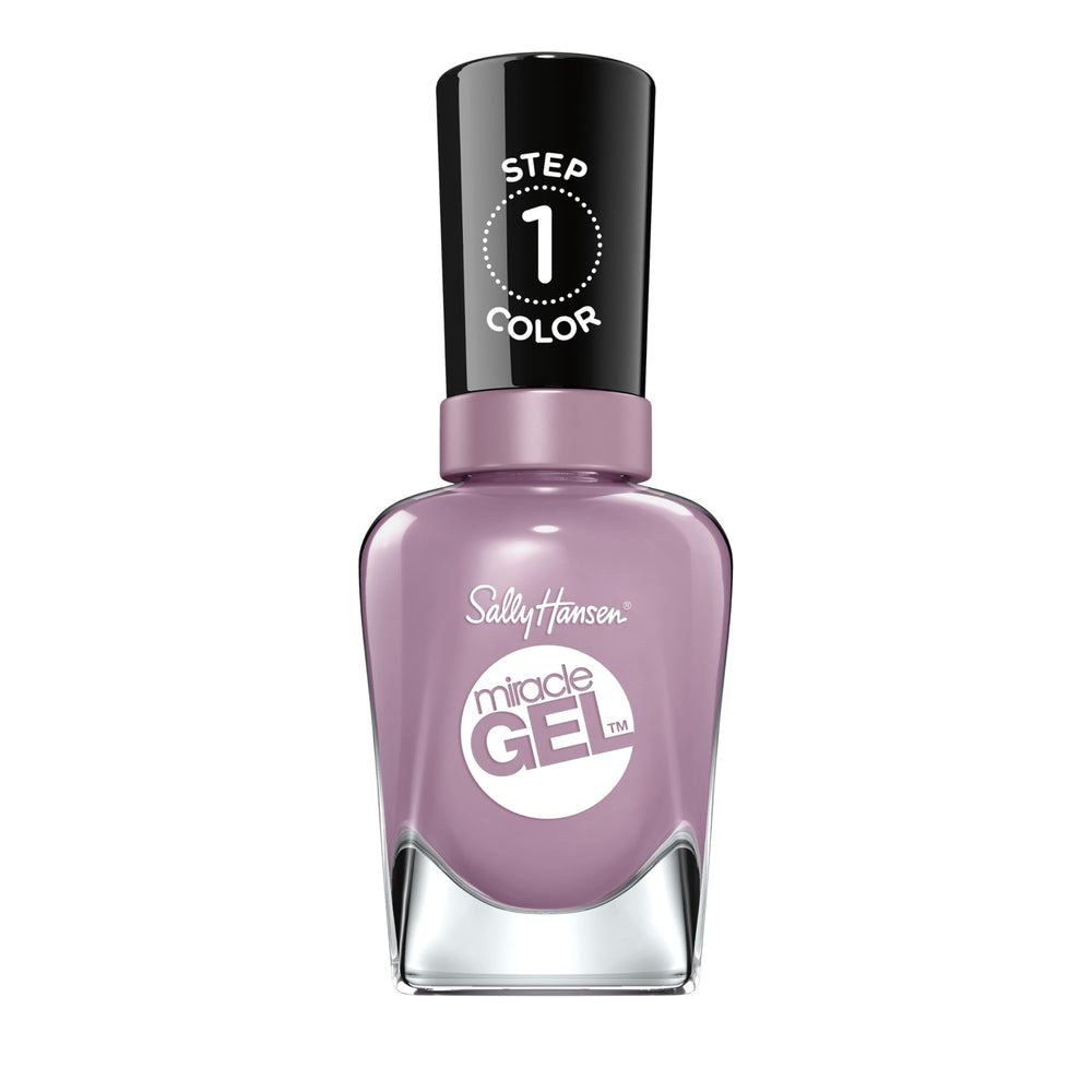 Sally Hansen Miracle Gel Street Flair, esmalte morado, color duradero para uso diario en casa