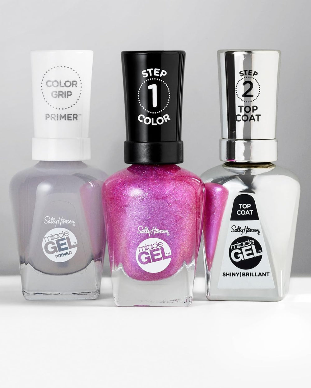 Tono rosa suave de Miracle Gel para looks naturales