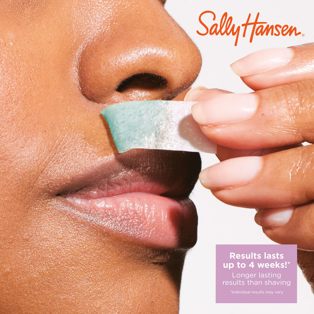 Sally Hansen facilita retirar residuos de cera con agua, sin irritaciones