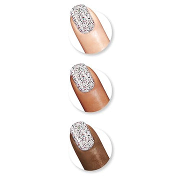 Sally Hansen Xtreme Wear Confetti Craze, muestra de color para elegir tu tono ideal.