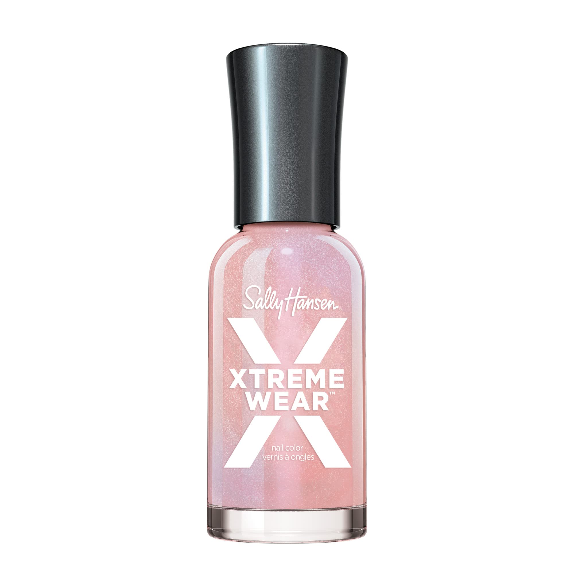 Sally Hansen Xtreme Wear On Cloud Shine, botella de esmalte con brillo sedoso