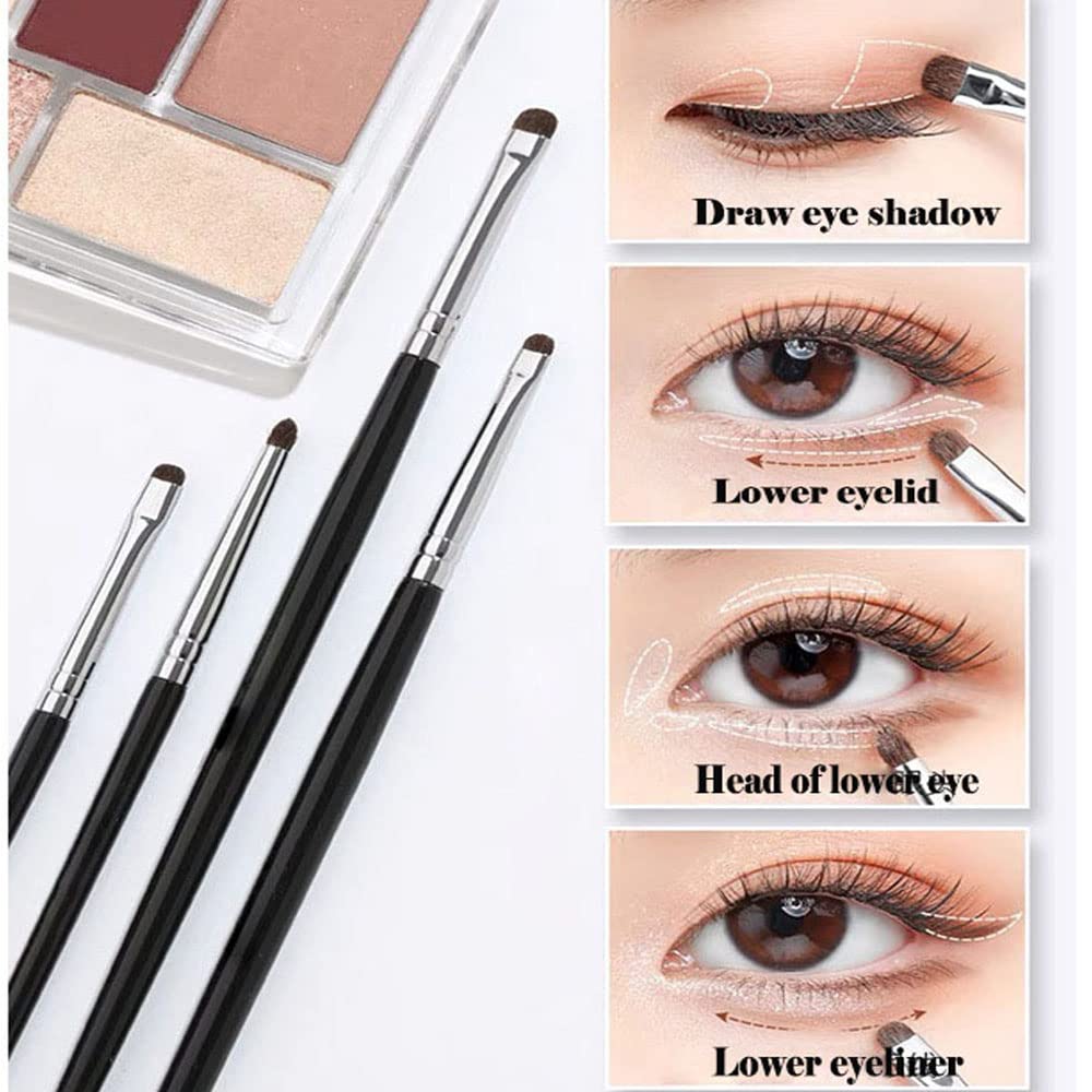Pinceles SALOCY para sombra de ojos, aplicación uniforme.