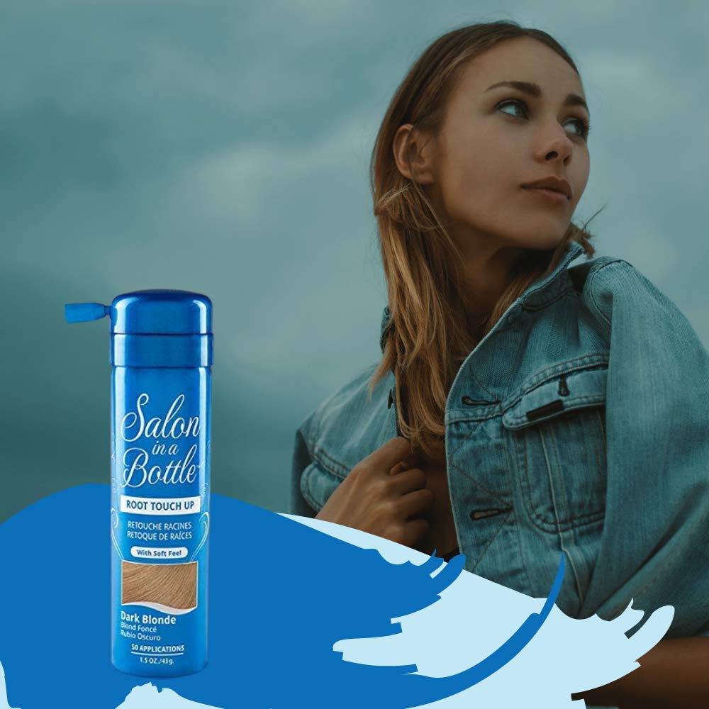 Salon in a Bottle format portable et spray pratique pour retouches en déplacement.