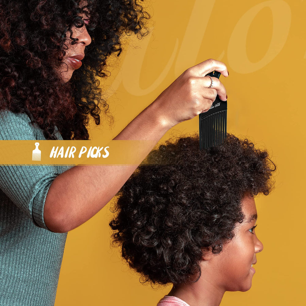 Salon Silk: peine cola para crear secciones y trenzas.
