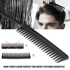 SALON SILK peine dientes finos crea bordes definidos y aplicación uniforme