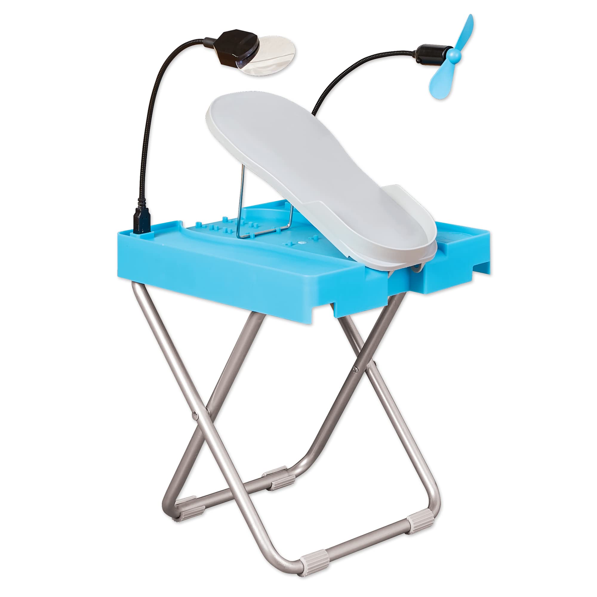 Salon Step Reposa-pies con ventilador de secado para secar el esmalte más rápido