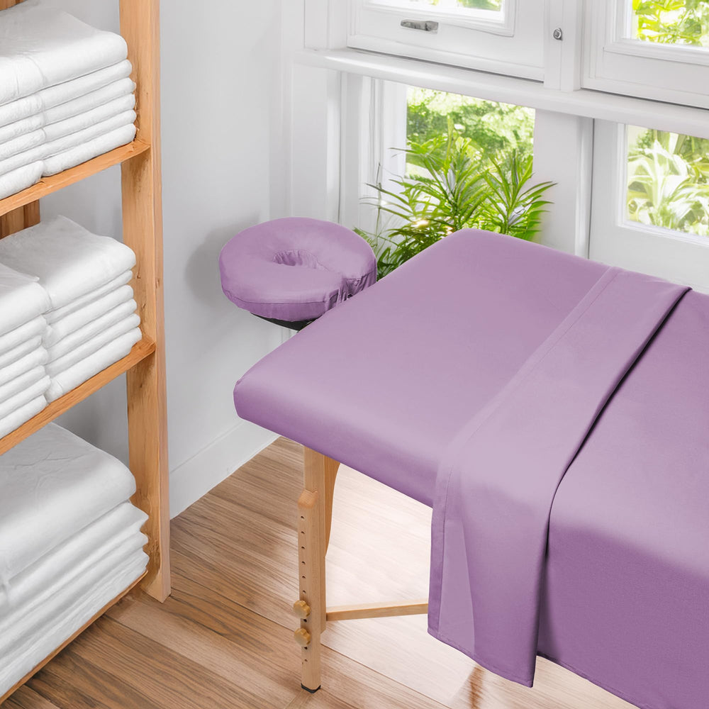 Saloniture, cuidado fácil lavanda, lavado rápido y sin arrugas