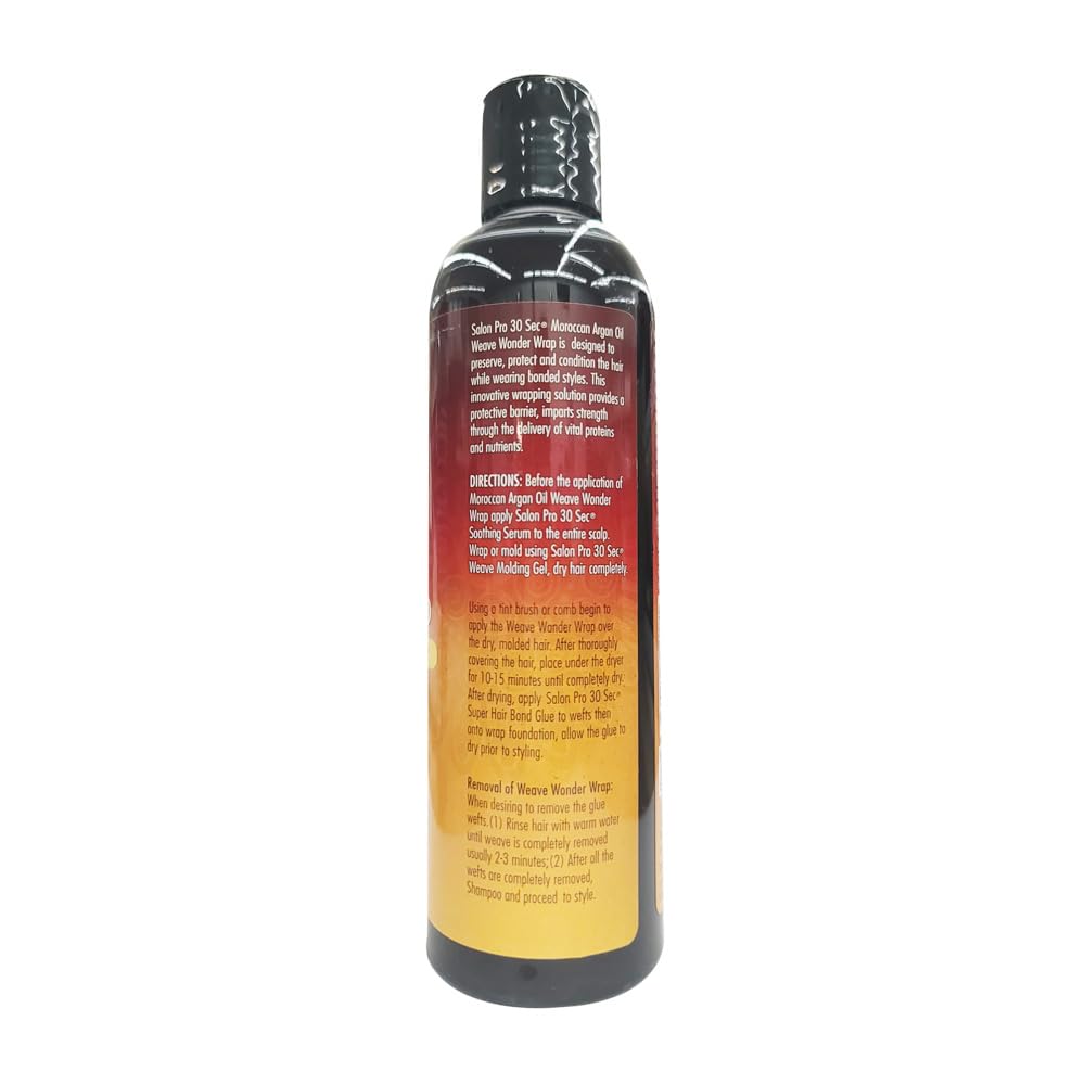 SalónPro: cabello revitalizado con aceite de argán, efecto suave.