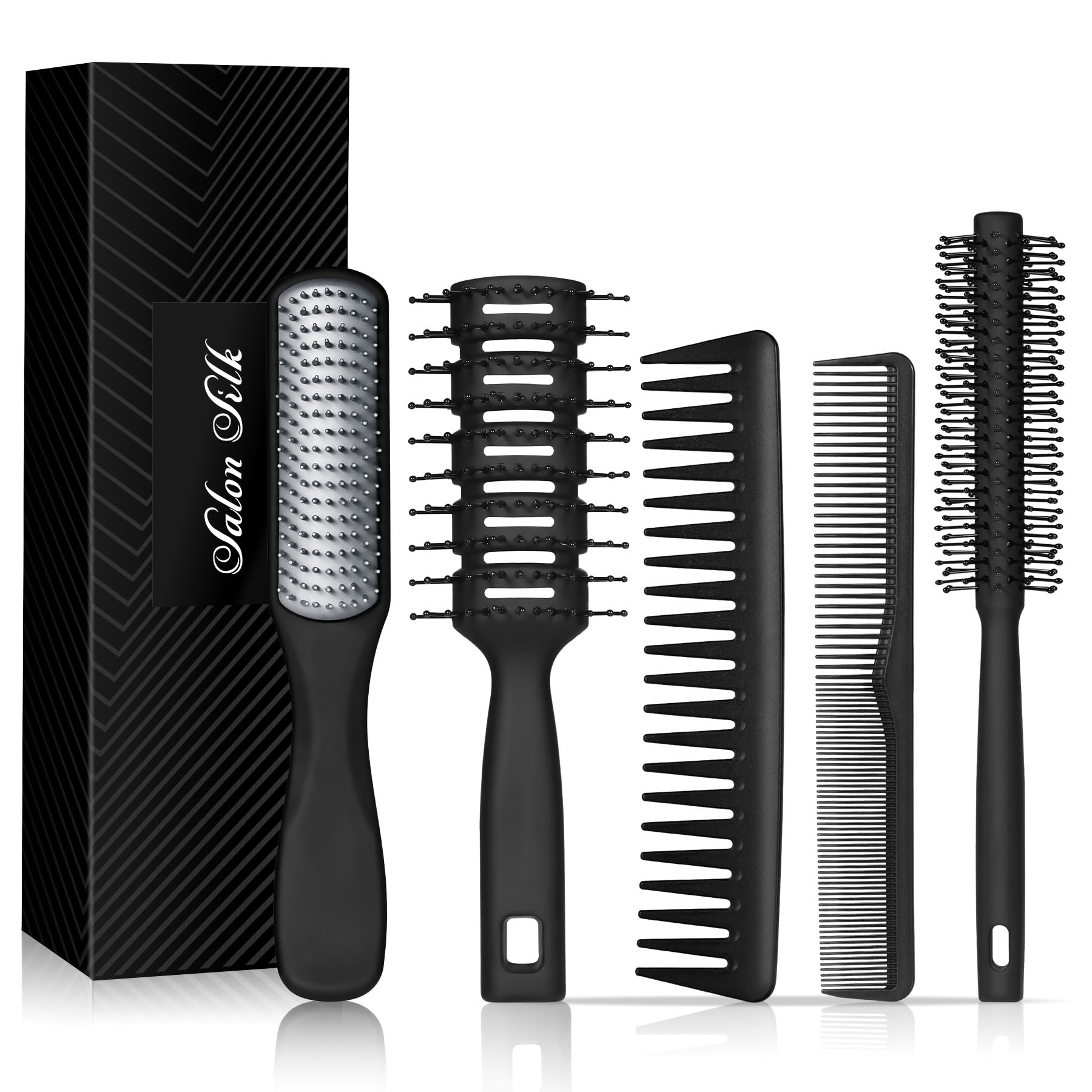 Cepillo SALON SILK ventilado para secado rápido con secador
