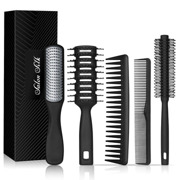 Cepillo SALON SILK ventilado para secado rápido con secador