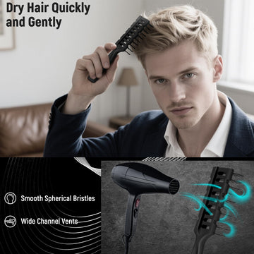 Peine de estilo SALON SILK para delimitar líneas y distribuir crema