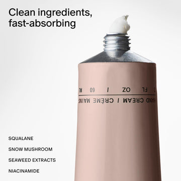 Salt & Stone Crème mains, absorption rapide et non grasse.