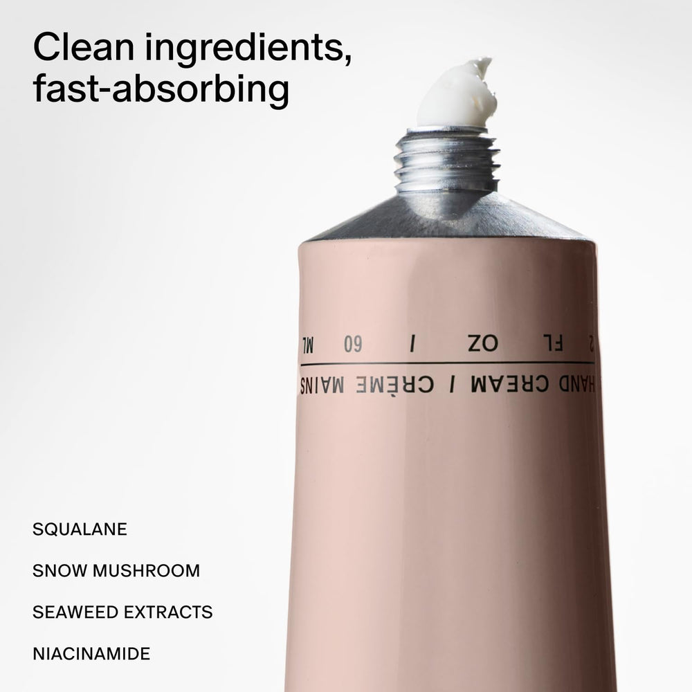 Salt & Stone Crème mains, absorption rapide et non grasse.