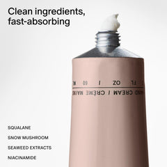 Salt & Stone Crème mains, absorption rapide et non grasse.