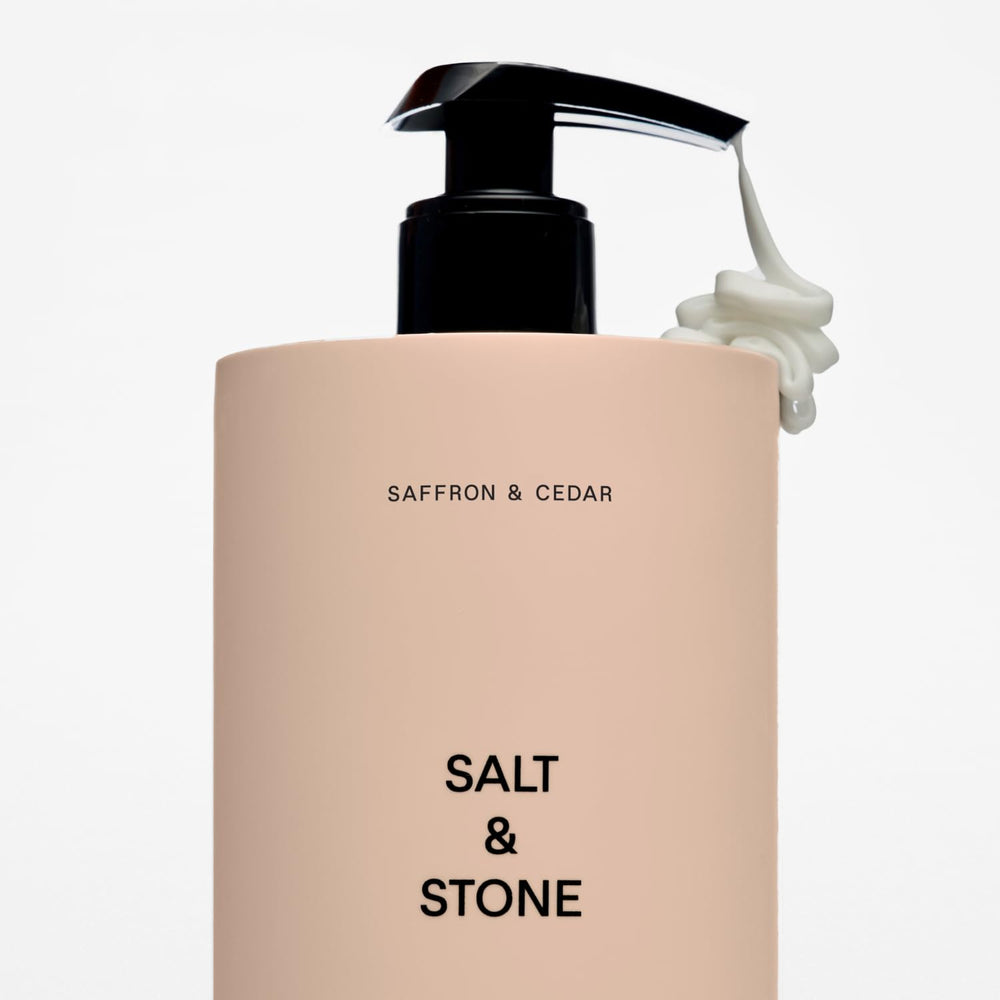 Certificación libre de crueldad y vegano, Salt & Stone con Leaping Bunny.