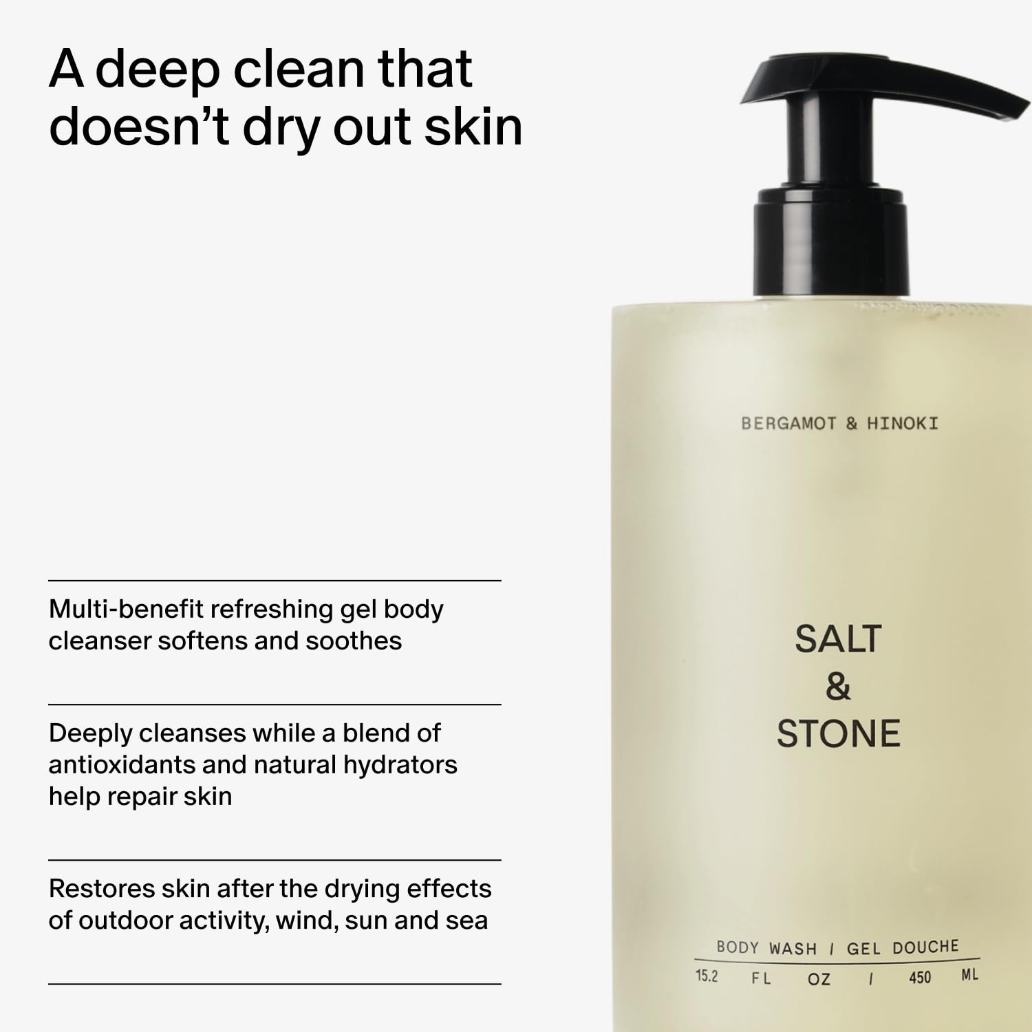 Salt & Stone certificado Leaping Bunny y libre de crueldad