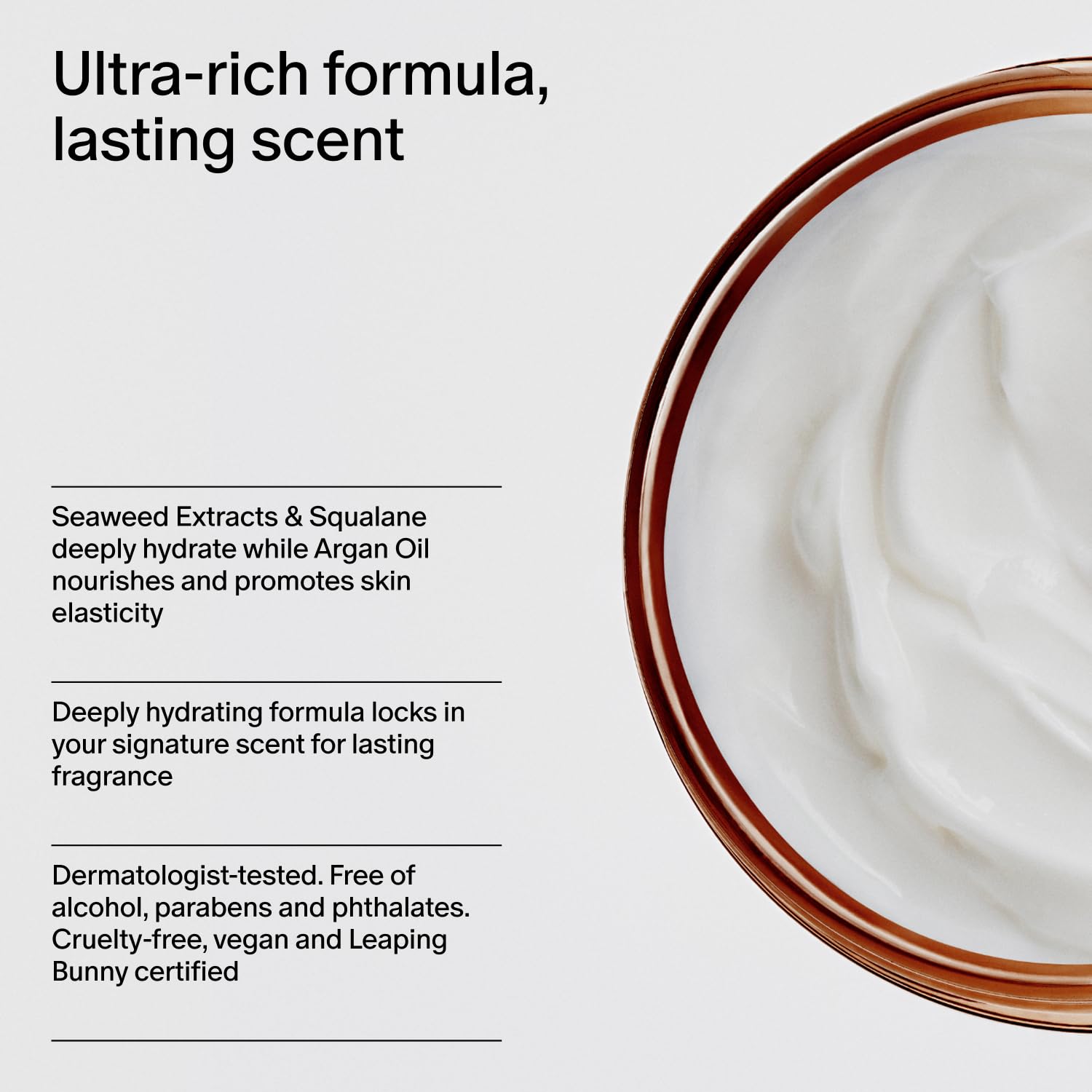 Salt & Stone crema azafrán-cedro, aceite de argán que mejora la elasticidad de la piel.