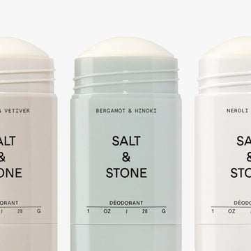 Salt & Stone fragancia Bergamota & Hinoki, nota cítrica y amaderada.