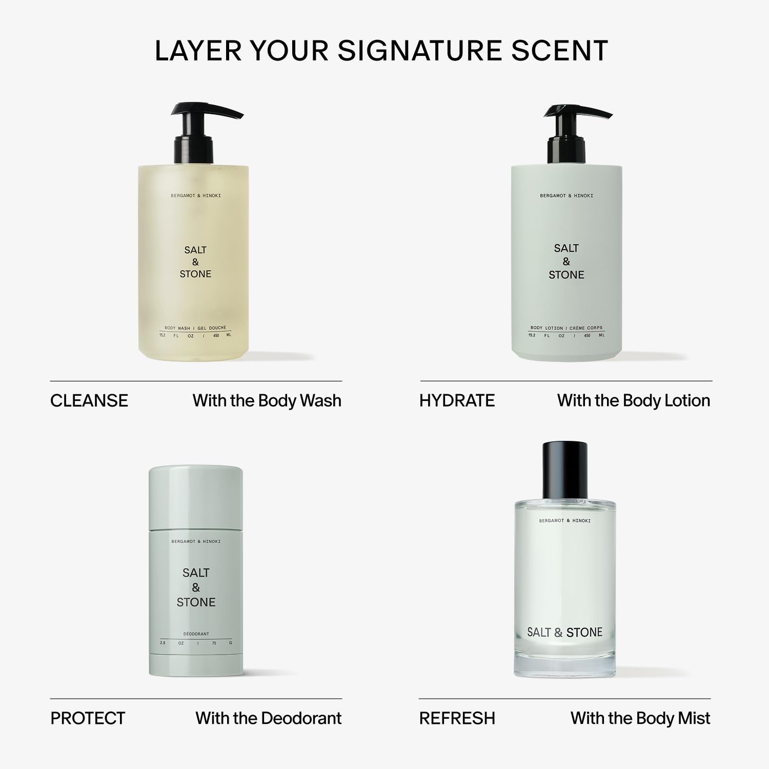 Salt & Stone envase sostenible y reciclable.