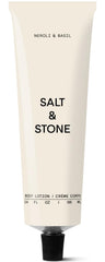 Salt & Stone Lotion Neroli Basil bouteille : hydratation rapide et douceur.