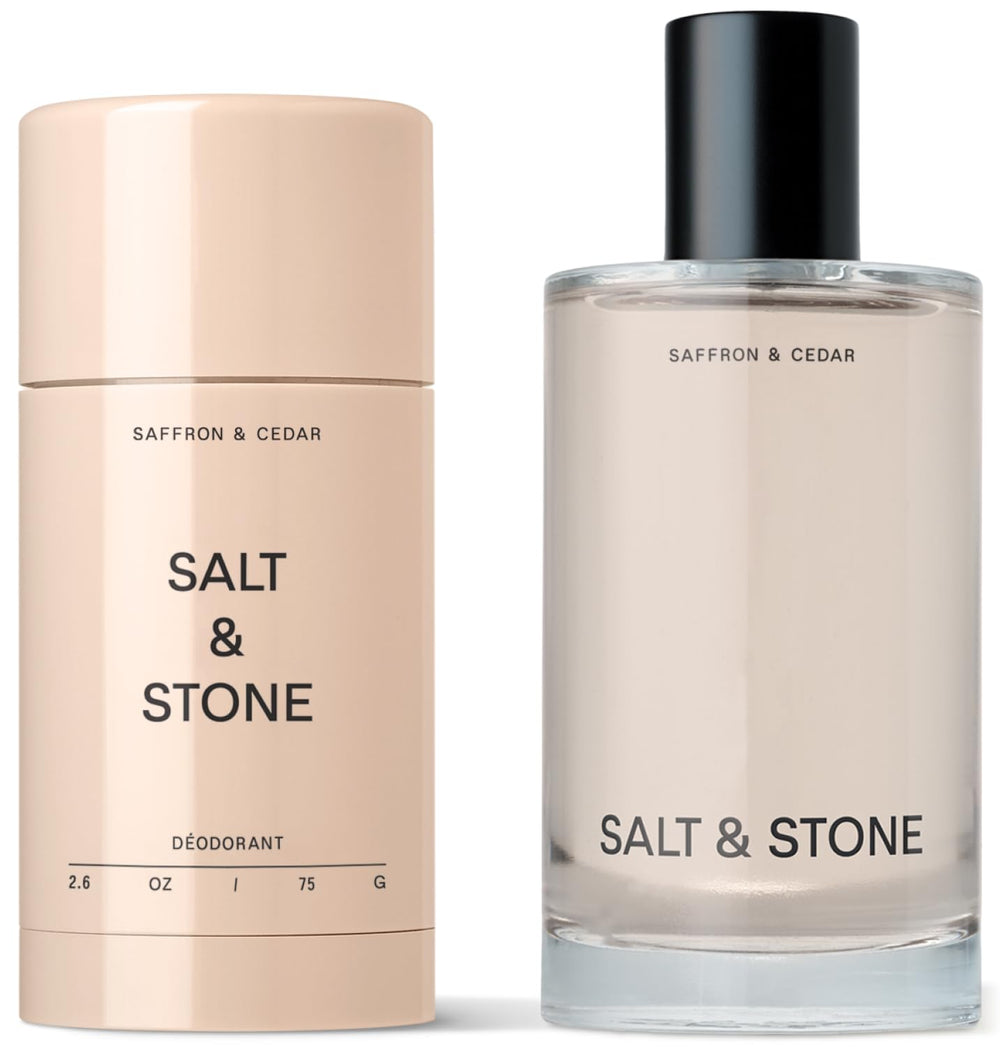 Salt & Stone set fragancias icónicas en empaque elegante para regalo.